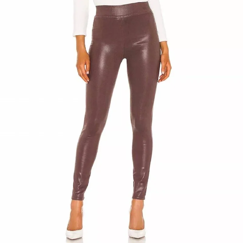 Weekend Deals That Spark Rochelle High Rise Pull On Jean In Mahogany Coated