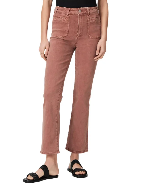 Exclusive Access Claudine Welt Pocket Jean In Vintage Dark Wood