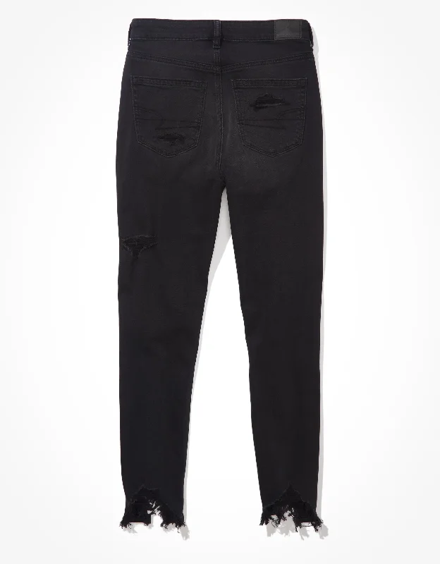 Deal Zone AE Strigid Ripped Mom Jean