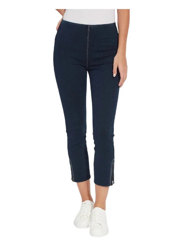 Weekend Bargains to Snag Poppy Embroidered Denim Jeans In Indigo