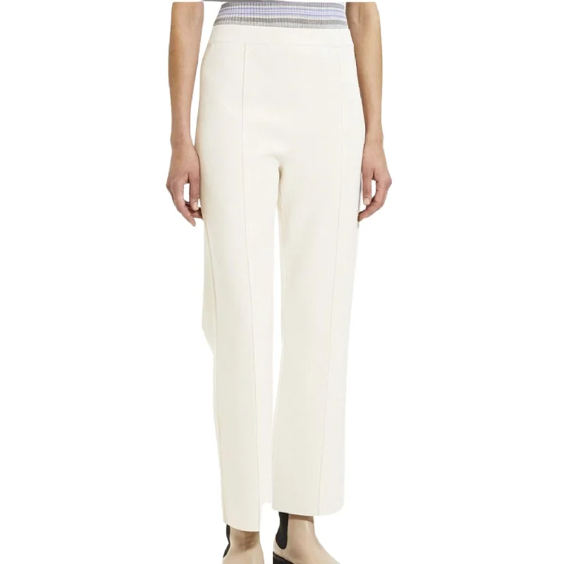 Unbeatable Prices Compact Crepe Cropped Flare Pant In Wax