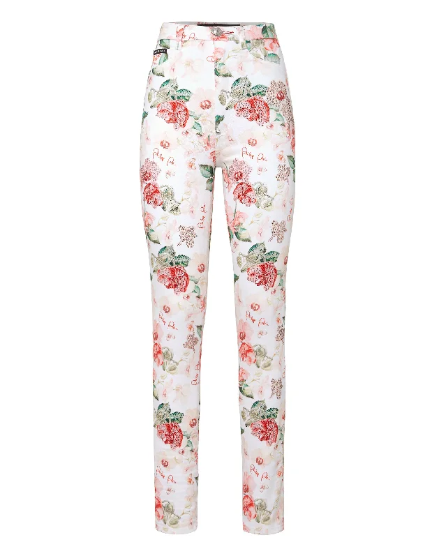 Sale Event Super High Waist Jegging Flowers