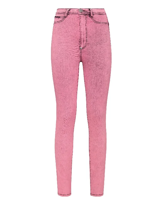 Weekend Offers That Tempt Super High Waist Jegging Colorful