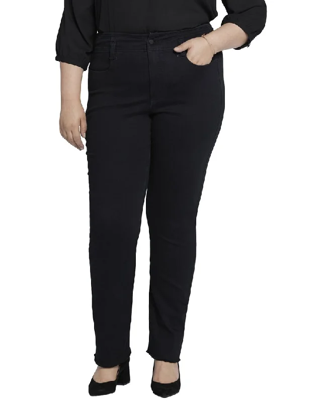 Super Bargain NYDJ Plus Marilyn Huntley Straight Leg Jean