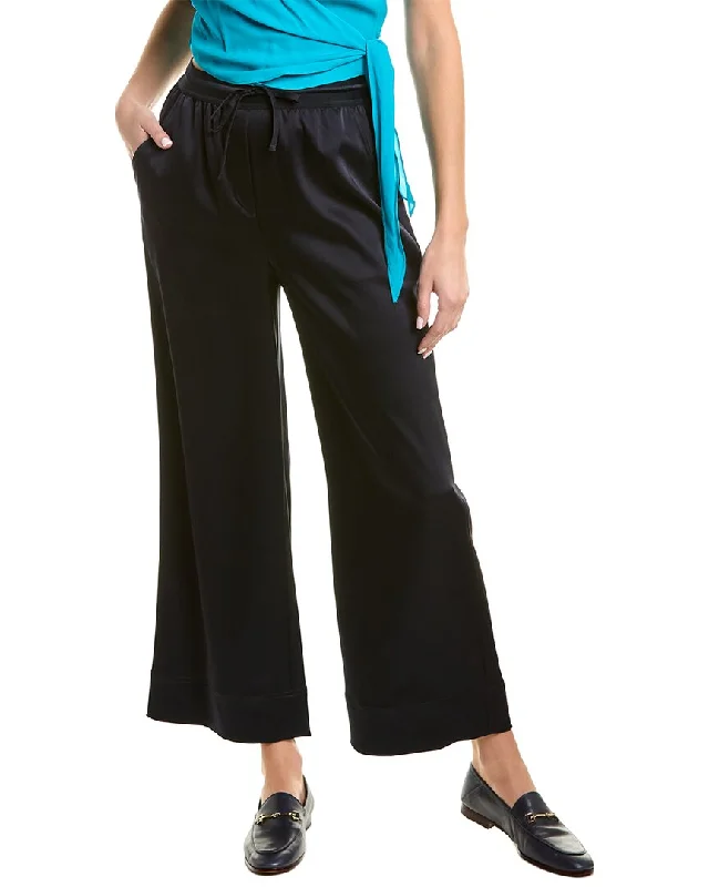 Sneak Peek Sale Elie Tahari Satin Wide Pants