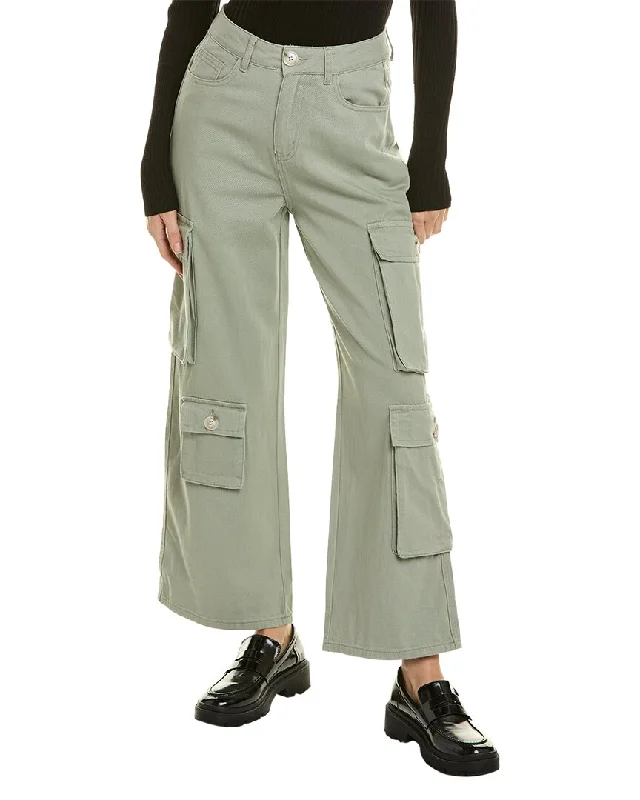 Savings Galore Gracia Olive Baggy Cargo Jean