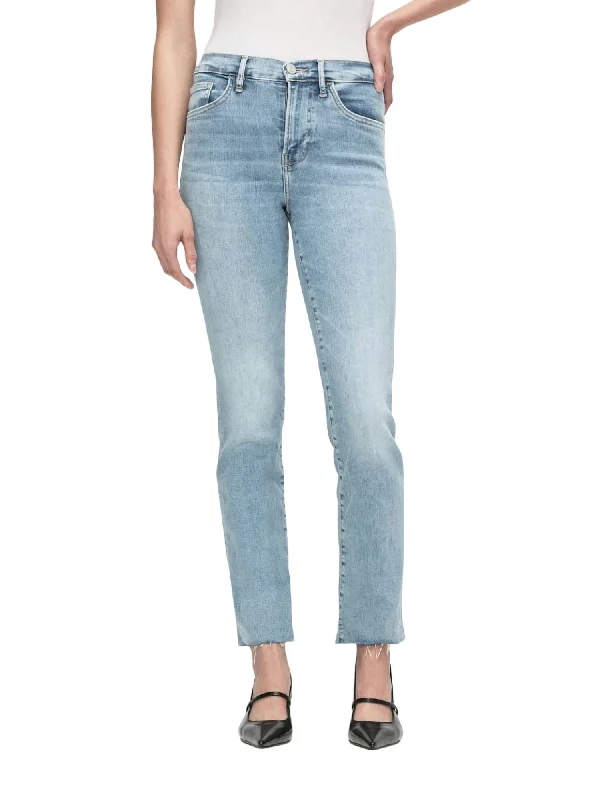 Discount Extravaganza Le High Straight Raw After Jeans In Colorado