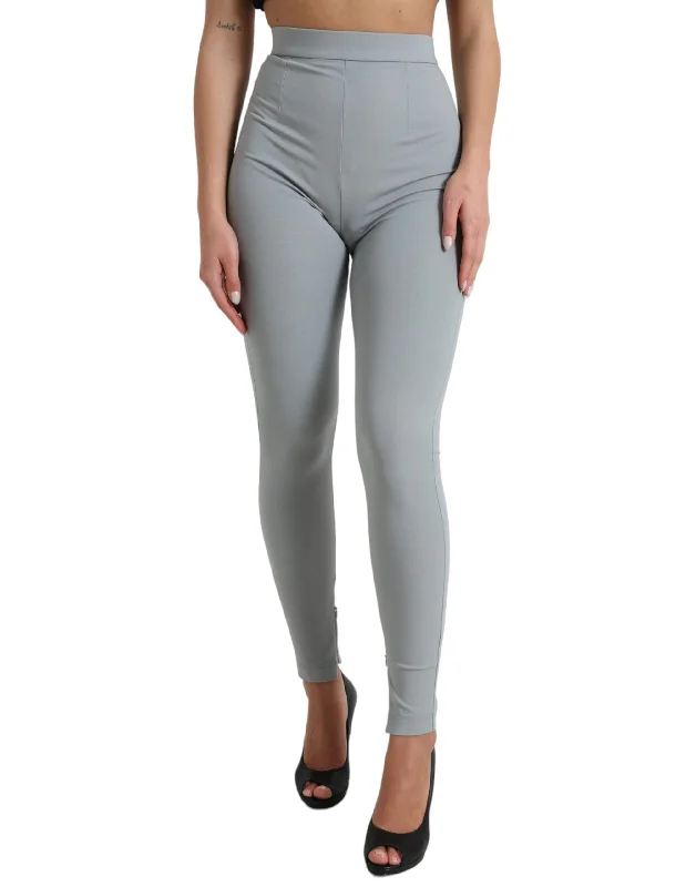 One-Day Only Dolce & Gabbana Elegant High Waist Leggings in Women's