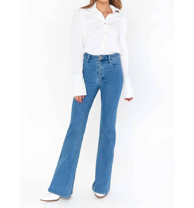 Weekend Specials to Indulge In Hawn Bell Jeans In Sky Rider