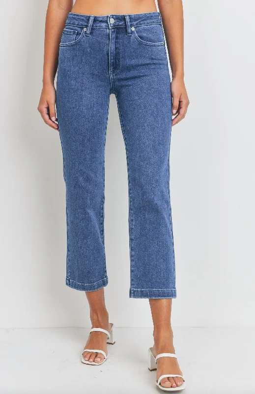 Savings Soar This Weekend Oakford Relaxed Straight Jean In Medium Denim