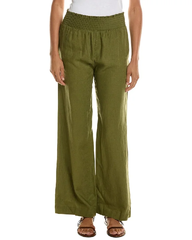 Price Slash LUXE ALWAYS Linen-Blend Pant