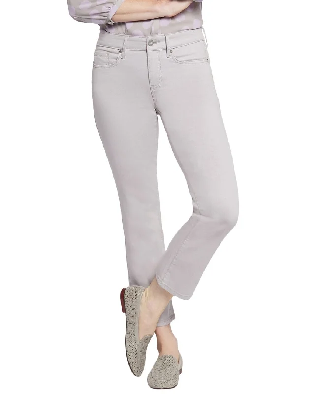 Now Available NYDJ Marilyn Pearl Grey Ankle Crop Jean