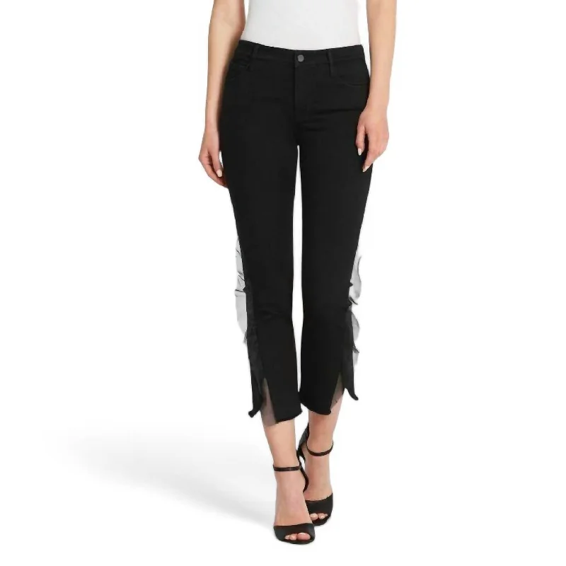 Weekend Deals That Please 835 Mid Rise Skinny Crop Jean In Evening Haze