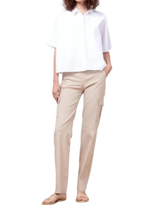 Weekend Shopping Bliss Kool Signature Pants In Khaki