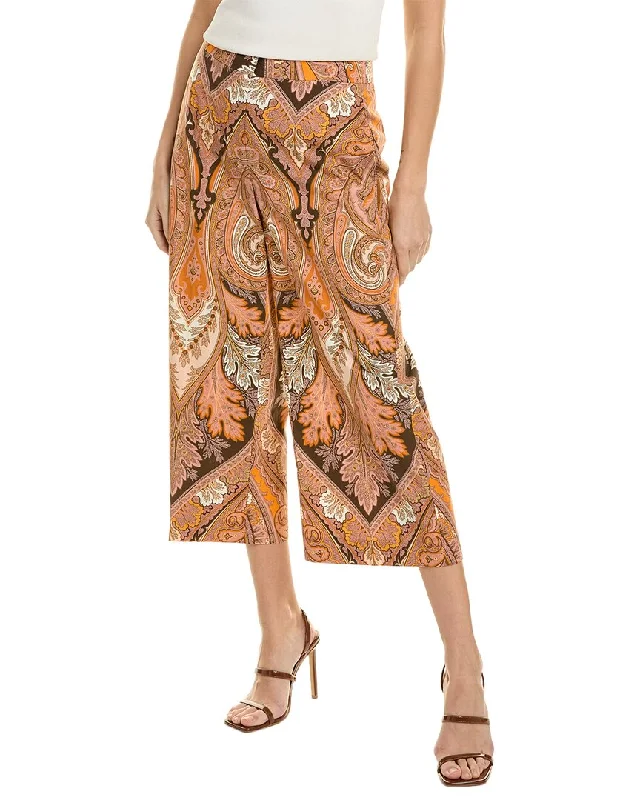 Shop and Save Kobi Halperin Laura Print Cropped Pant