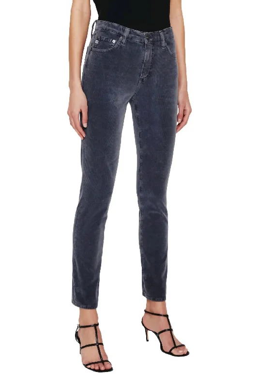 Hurry In Mari Hi Rise Straight Jean In 1 Year Sulfur Smooth Slate