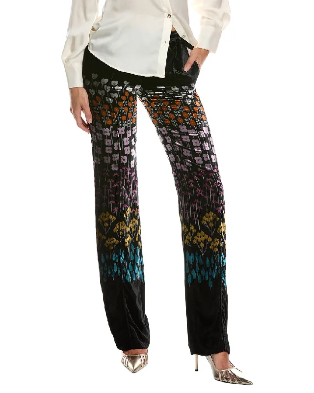 Clearance Sale Valentino Silk-Blend Velvet Pant