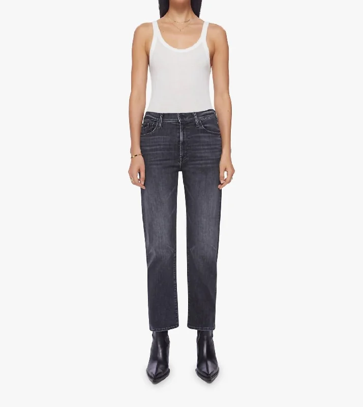 Limited Time Offer The Ditcher Zip Ankle Jean In Smoking Section