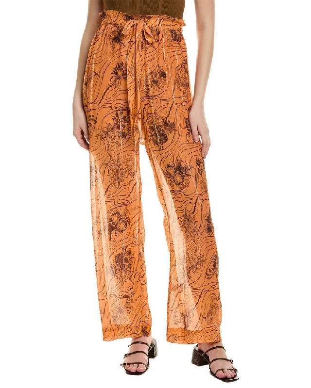 Flash Deal Sabina Musayev Giovanni Silk-Blend Pant