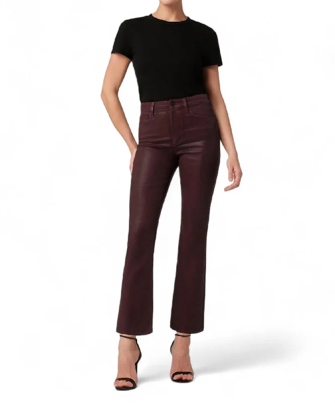 Weekend Offers That Impress Callie Coated Jean In Rum Raisin