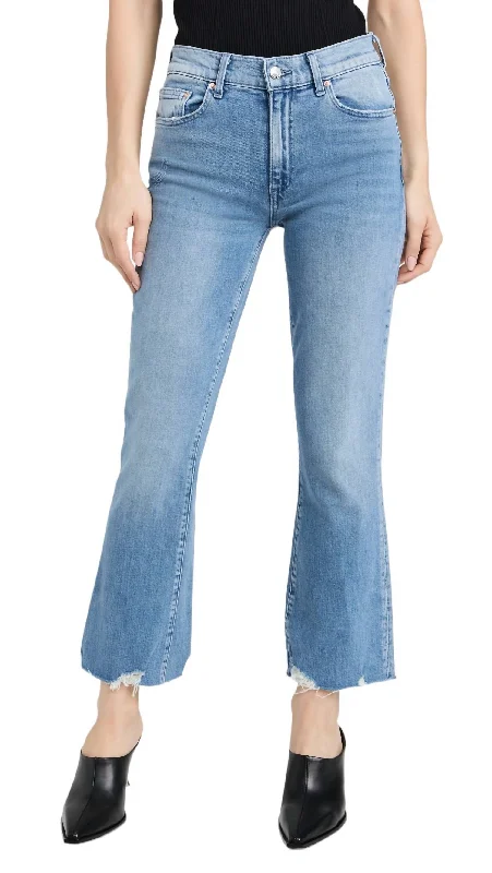 Anniversary Sale Bella Crop Flare Jean In Beach House