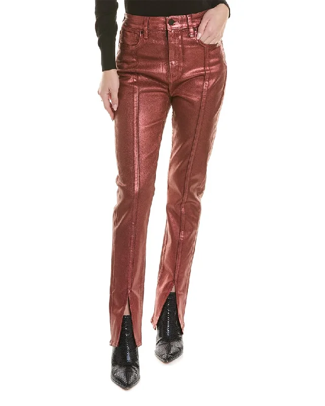 Super Deal HUDSON Jeans Harlow Ultra High-Rise Cinnamon Glitter Cigarette Jean