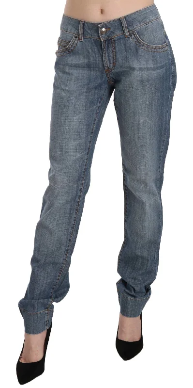 Buy More, Save More Just Cavalli Chic  Washed Slim Fit  Women's Jeans