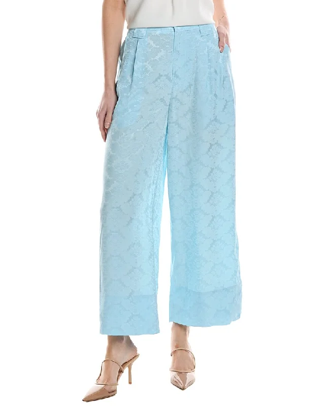 Weekend Bargains to Relish GANNI Jacquard Cropped Pant