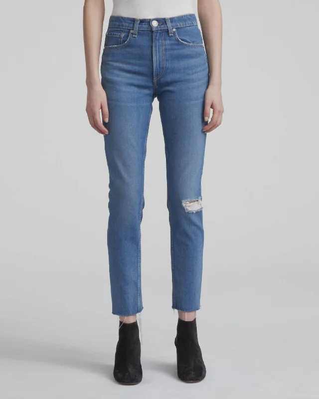 Mega Sale High Rise Ankle Skinny Jean In Pamela