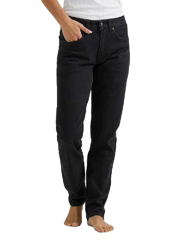 Massive Deals Lee Rider Ebony Shade Slim Straight Jean