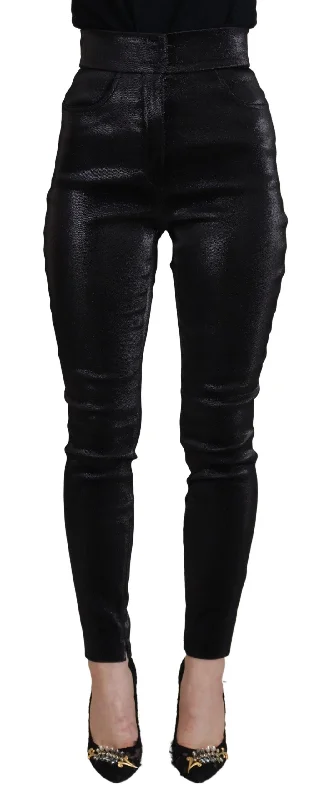 Shop and Save Dolce & Gabbana Elegant  blue Pants - Tailo Women's Fit