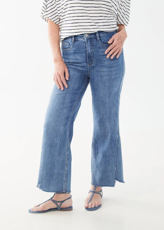 Bargain Prices Suzanne Wide Ankle Pants In Indigo