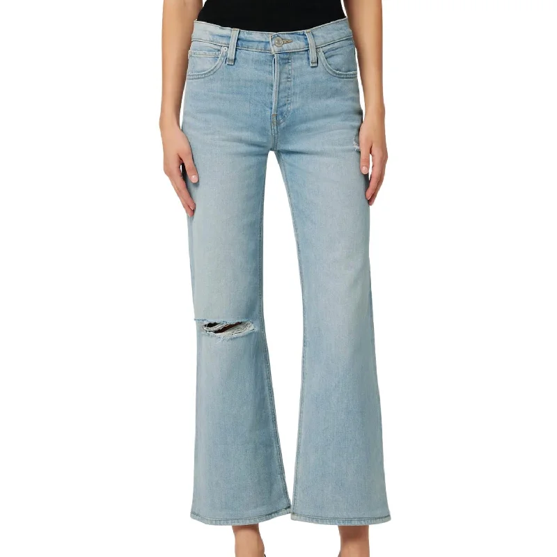 While Supplies Last Rosie High-Rise Wide Leg Ankle Jean In Memory