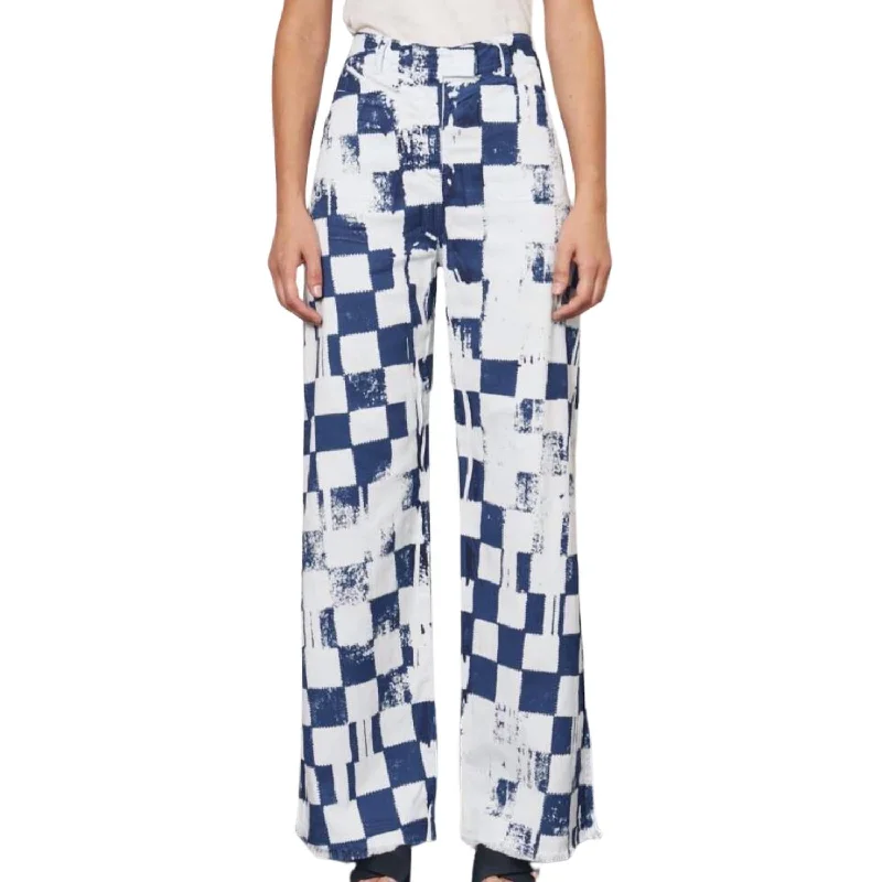 Super Savings Tripoli Pant In Ice Blue & Midnight