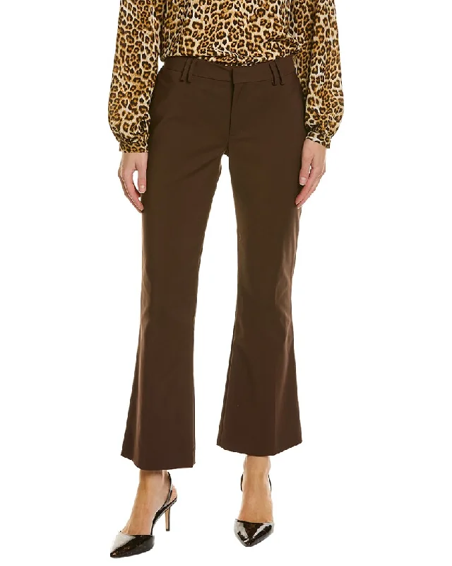Can't Miss Pink Tartan Stretch Flare Pant