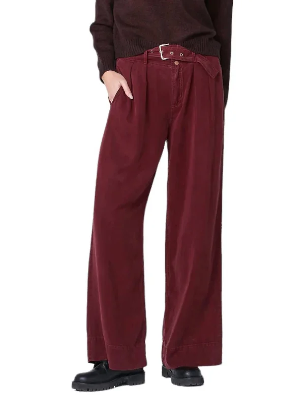 Weekend Discounts to Enjoy Rasmine Trousers In Red