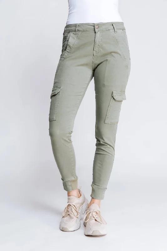 Today’s Deal Cargo Jogger Pants In Green