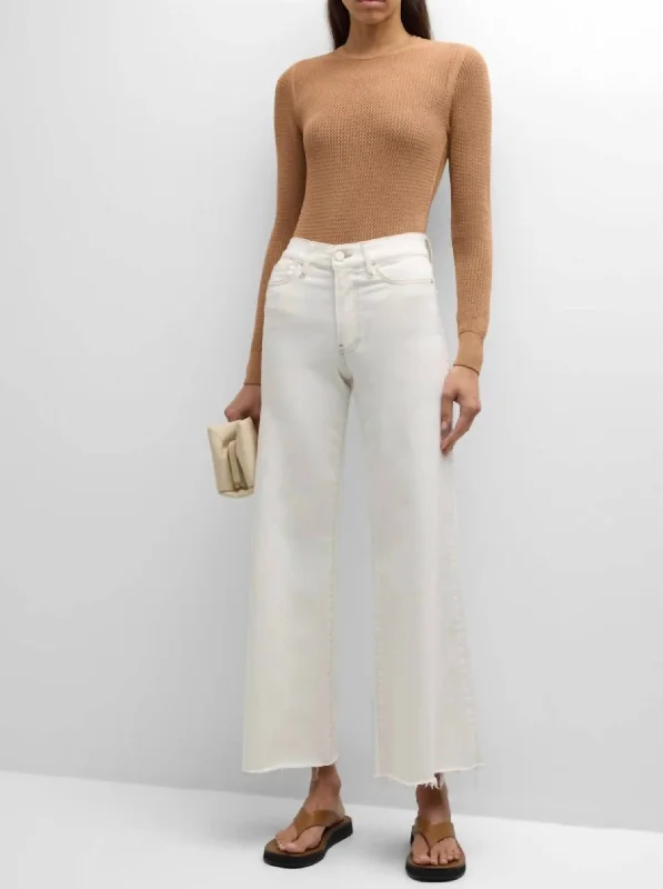 Clearance Sale Le Palazzo Crop Jeans In Au Natural Clean