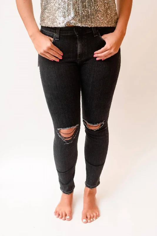 Best Seller Mid Rise Jax Jean In Stone