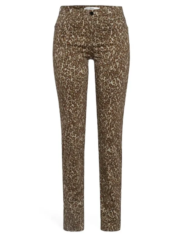 Take Advantage Women's Shakira Print Jean In Olive