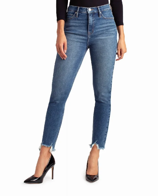 Best Choice Boerum Hill High Rise Slim Fit Jean In Dark Blue
