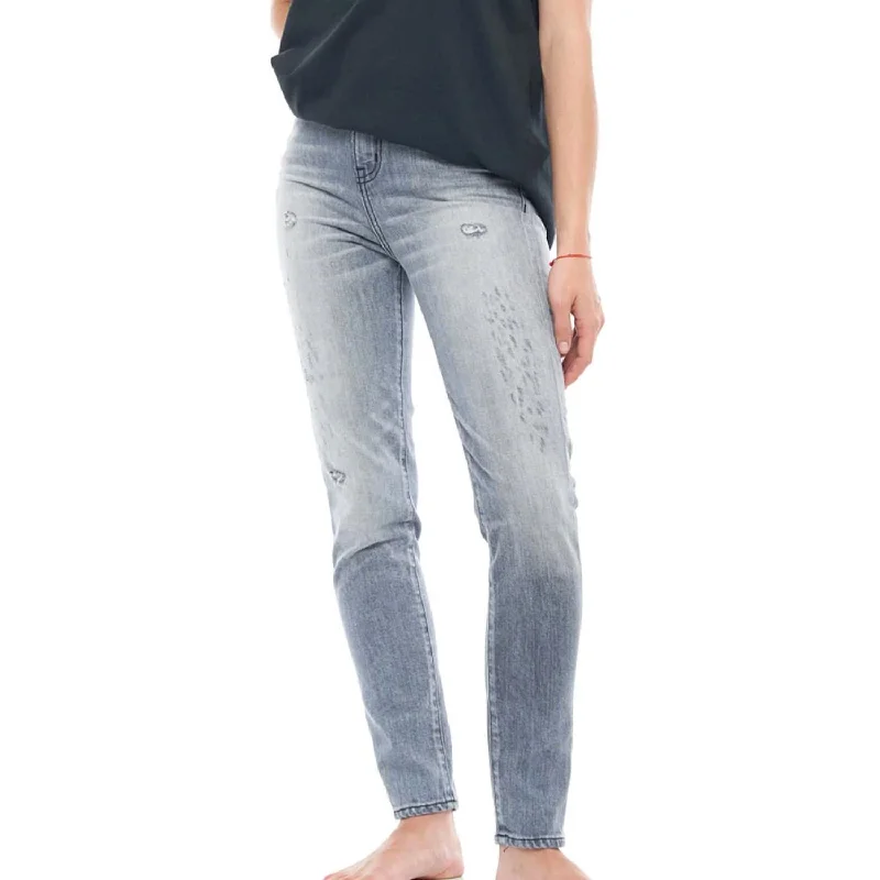 Weekend Savings Fiesta Joan High Waisted Skinny Jean In Light Black