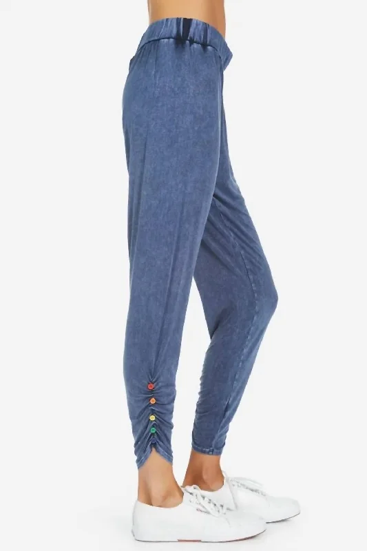 Lowest Price Button Sweatpant In Blue