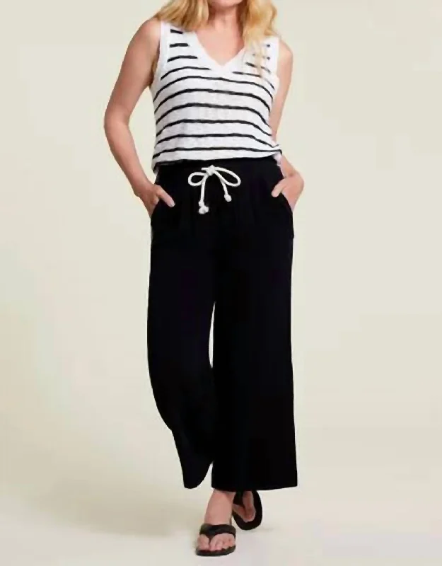 Can't Miss Wide Leg Pants In Black