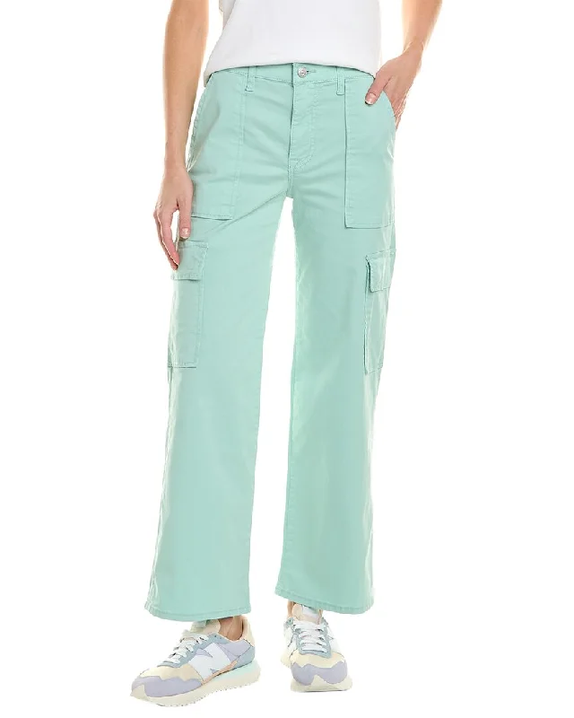 Deal Mania HUDSON Jeans Rosalie Light Sage High-Rise Wide Leg Jean