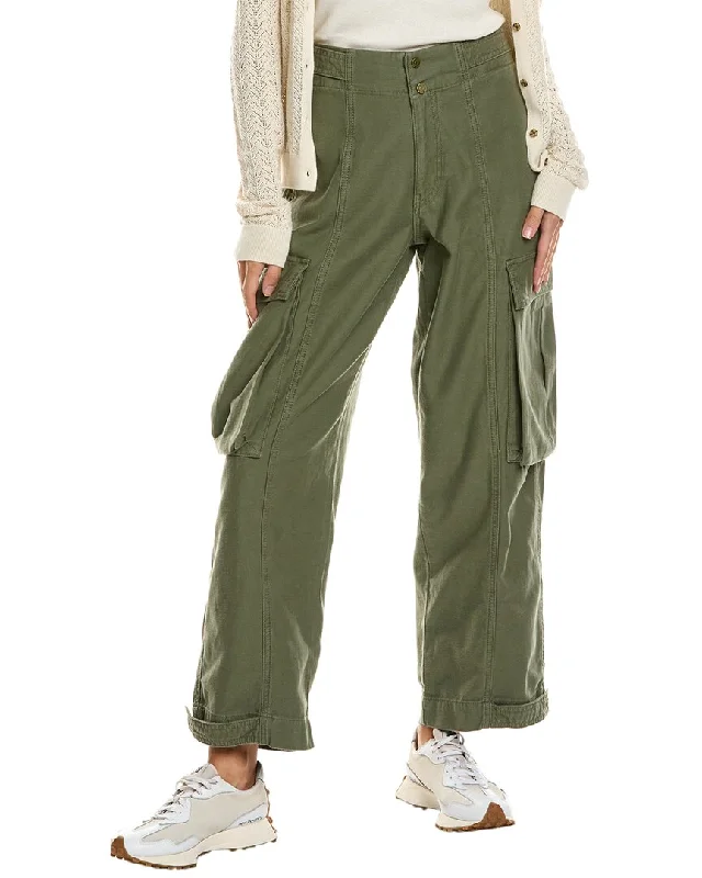 Don’t Miss Out FRAME Denim Poblano Cargo Wide Leg Jean