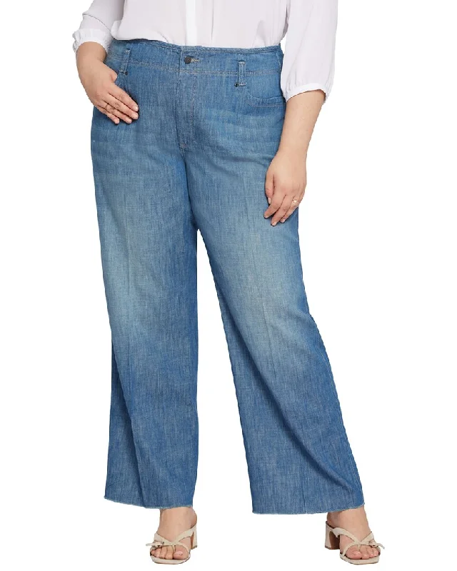 Midnight Sale NYDJ Plus Teresa Fantasy Wide Leg Jean