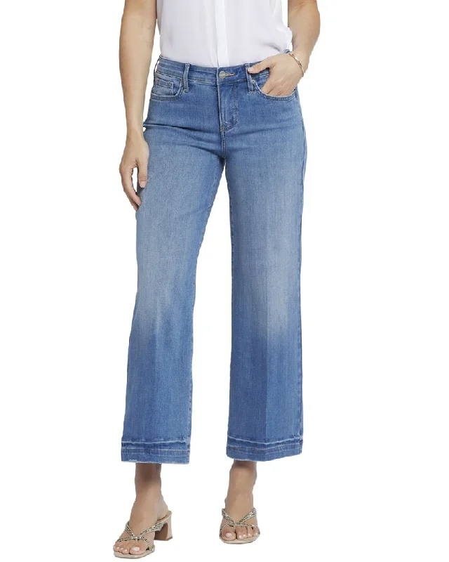 Incredible Offers NYDJ Teresa Riviera Sky Wide Leg Jean