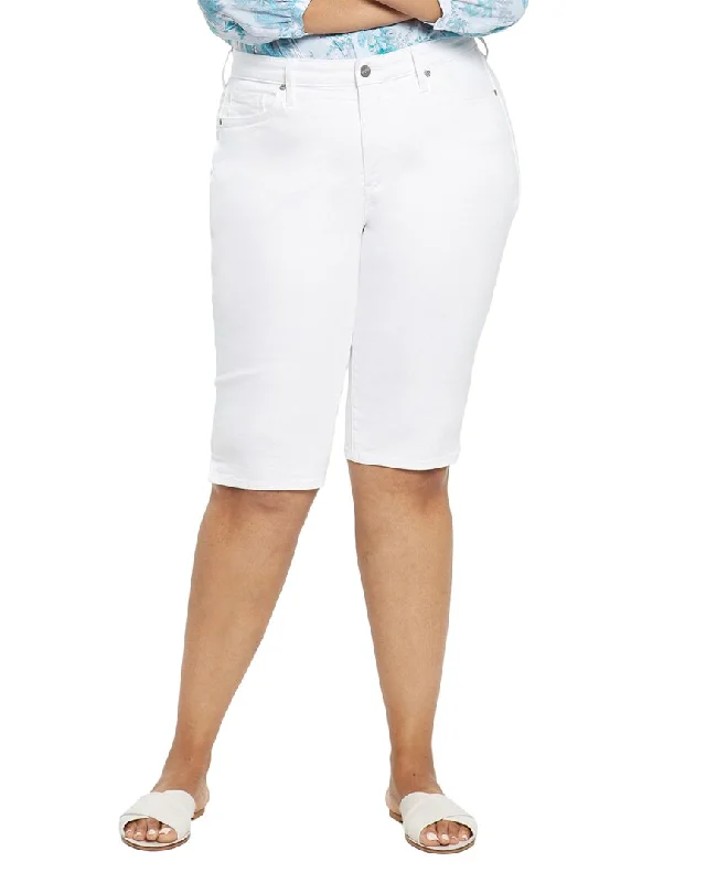 Exclusive Offer NYDJ Plus Bike Capri Optic White Jean