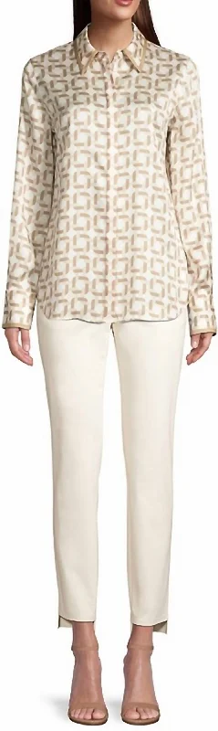 Huge Savings Manhattan Pant In Ecru